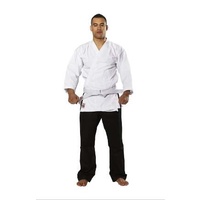 RISING SUN - 8oz Gengi Karate Gi/Uniform - Salt n Pepper