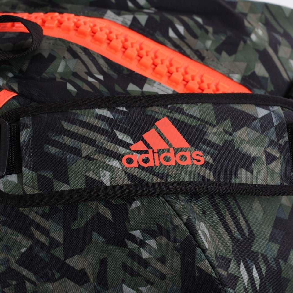 ADIDAS Combat Camo/Orange Sports Bag