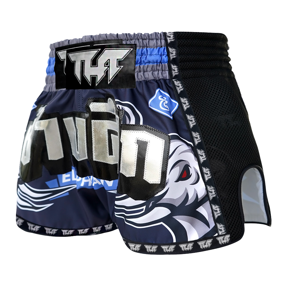 Short Muay Thai Tuff Dragonforce - Bleu – Dragon Bleu