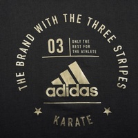 ADIDAS - Karate Jacket Black/Gold - Medium