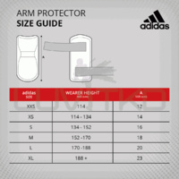 adidas dobok size chart