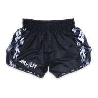ARWUT - 'Ascent' Muay Thai Shorts - Jet Black/Medium