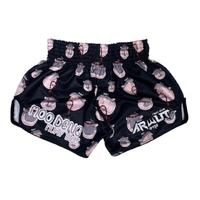 ARWUT - Moo Deng Monogram Muay Thai Shorts - Extra Extra Small