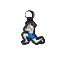 ARWUT - Muay Thai Keyring - Blue Shorts