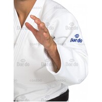 DAEDO - IJF Approved "Slim Fit" Judo Gi/Uniform - White - Size 2/150cm