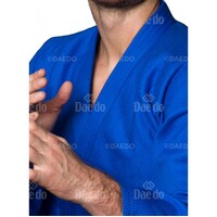 DAEDO - IJF Approved "Slim Fit" Judo Gi/Uniform - Blue - Size 2/150cm