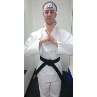 Karate Kid Daniel San Costume - With Bonsai Embroidery - Size 000/110cm