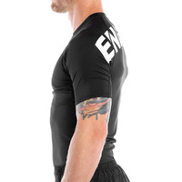 ENGAGE - 'Oversized Wordmark' Short Sleeve Rash Guard - Small