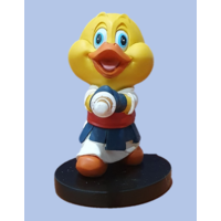 Kendo Duck Figurine