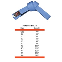FUJI - Jiu Jitsu Belt - White/A3 