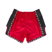 FAIRTEX Red Slim Cut Muay Thai Boxing Shorts (BS1703) - Small
