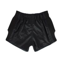 FAIRTEX Black Slim Cut Muay Thai Boxing Shorts (BS1708) - Extra Extra Large