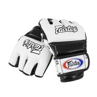 FAIRTEX - MMA Training  Gloves/Split Knuckles (FGV17) - White/Medium