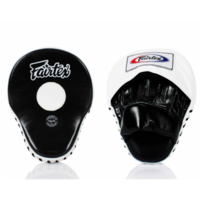 FAIRTEX - Curved Focus Mitts (FMV9) - Black/White