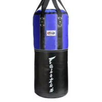 FAIRTEX - 100cm Extra Large Heavy Bag/Unfilled (HB3) - Black/Red