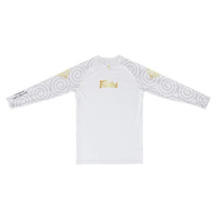 FAIRTEX 'Hanuman' White Rash Guard (RG7) - Small
