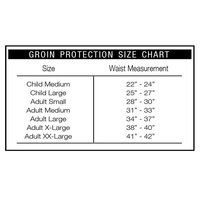 MSA - Male Cloth Groin Guard - Senior Small 24"