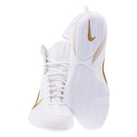 NIKE - Machomai 3 Boxing Boots - White/Gold - Size 9