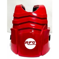 RFG - Dipped Chest Guard/Protector - Blue/Large