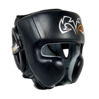 RIVAL BOXING - RHG30 Mexican Training Headgear - Black/Red/Extra Large