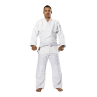 RISING SUN - Single Weave Judo Gi/Uniform - Blue-Size 0/130cm 