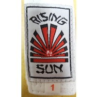 RISING SUN - Cotton White Belt - Size 5/290cm