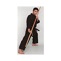 SHUREIDO - Karate Gi/Uniform (KB10) - Black Canvas - Size 7