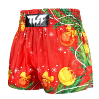 TUFF - Christmas Muay Thai Shorts (Design 6) - Extra Small