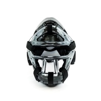 WACOKU - Dipped Head Gear/Guard - Black - Detachable Clear Face Grill - Extra Large