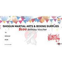 $100 Birthday Gift Voucher / Certificate