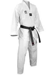 Wacoku Taekwondo Uniform Adult Kids Dobok WT Approved Mens Womens White 