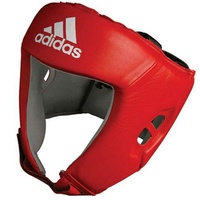 ADIDAS - AIBA Approved Open Face Head Gear/Guard - Blue/Extra Large