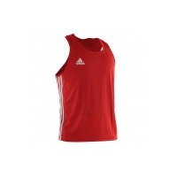 ADIDAS - AIBA Approved Boxing Singlet - Red/Extra Small 