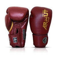 ARWUT - BG5 Muay Thai Boxing Gloves - Crimson Red/8oz