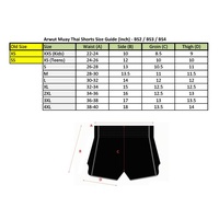 ARWUT - 'Ascent' Muay Thai Shorts - Oxford Blue/Small