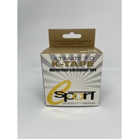 COAST SPORTS - Ultimate K-Tape - 7m Roll - Black