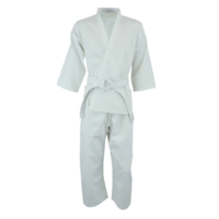 ECONOMY - Karate Gi/Uniform - White - Size 00/120cm 