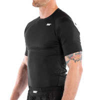 ENGAGE - 'Oversized Wordmark' Short Sleeve Rash Guard - Small