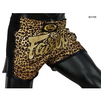 FAIRTEX - Leopard Slim Cut Muay Thai Boxing Shorts (BS1709) - Small