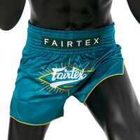 FAIRTEX - "Focus" Blue Muay Thai Shorts (BS1907) - Extra Small