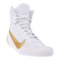 NIKE - Machomai 3 Boxing Boots - White/Gold - Size 9