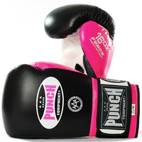 PUNCH - Trophy Getters Boxing Gloves - Green/12oz 