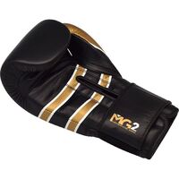 RDX - S7 Bazooka Leather Sparring Gloves - Black/12oz