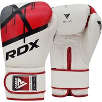 RDX - F7 Ego Boxing Gloves - White/Gold - 12oz