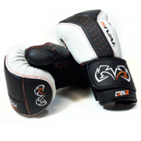 RIVAL BOXING - RB10 Intelli-Shock Bag Gloves - Black/Gold-Large/12oz