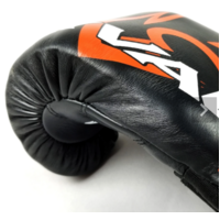 RIVAL BOXING - RFX-Guerrero Bag Gloves - HDE-F - Black/Orange-10oz