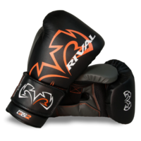 RIVAL BOXING - RS11V Evolution Sparring Gloves - Black-14oz