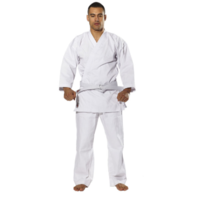 RISING SUN - 8oz Gengi Karate Gi/Uniform - Black/Size 000