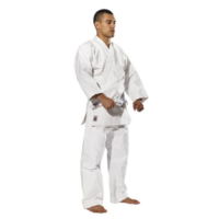 RISING SUN - 14oz Shoto Canvas Karate Gi/Uniform - White/Size 3 