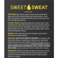 SPORTS RESEARCH - Sweet Sweat Jar, 184g (6.5oz)